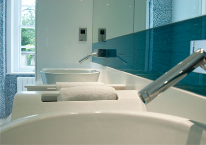 Bathrooms and washrooms